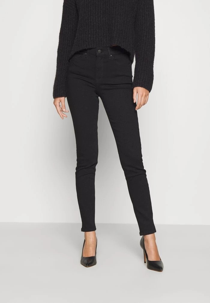 Pantalons ANNA FIELD Anna Field Slim Fit Jeans Noir Bleu Femme | CZJ-7022699